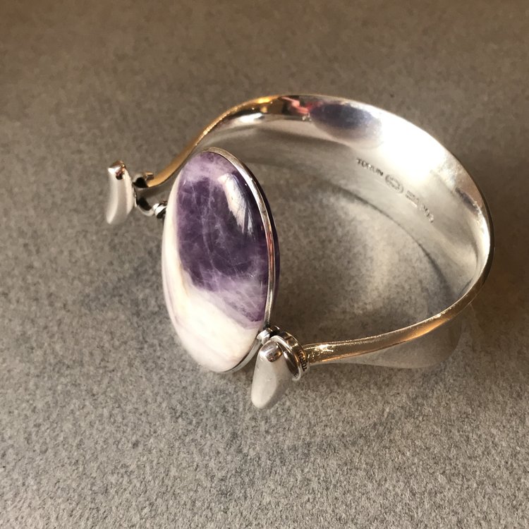 Torun amethyst bangle Jensen